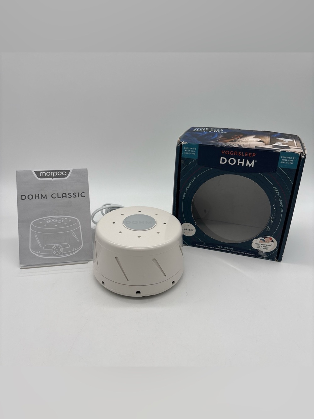 Yogasleep Dohm Classic Deep Sleep White Noise Sound Machine White Tested